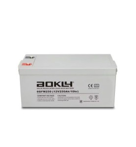 AOKLY 12V 250Ah AGM-batteri