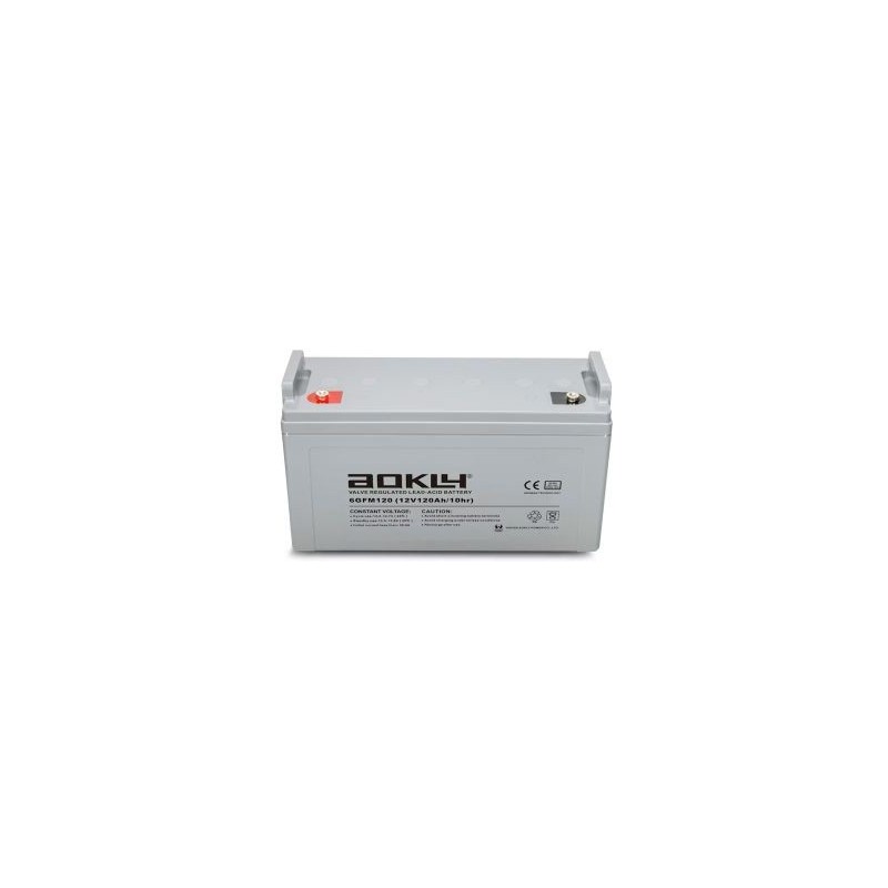 AOKLY 12V 120Ah AGM-batteri