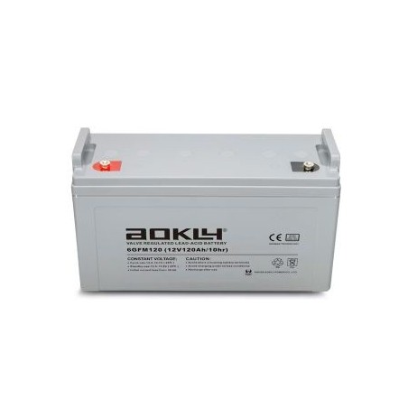 AOKLY 12V 120Ah AGM-batteri