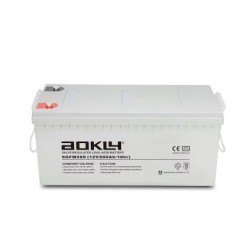 AOKLY 12V 200Ah AGM-batteri