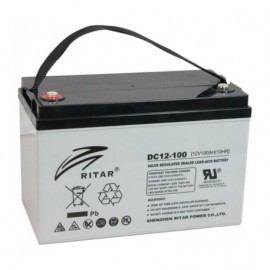Ritar DC12-100D AGM-Batteri